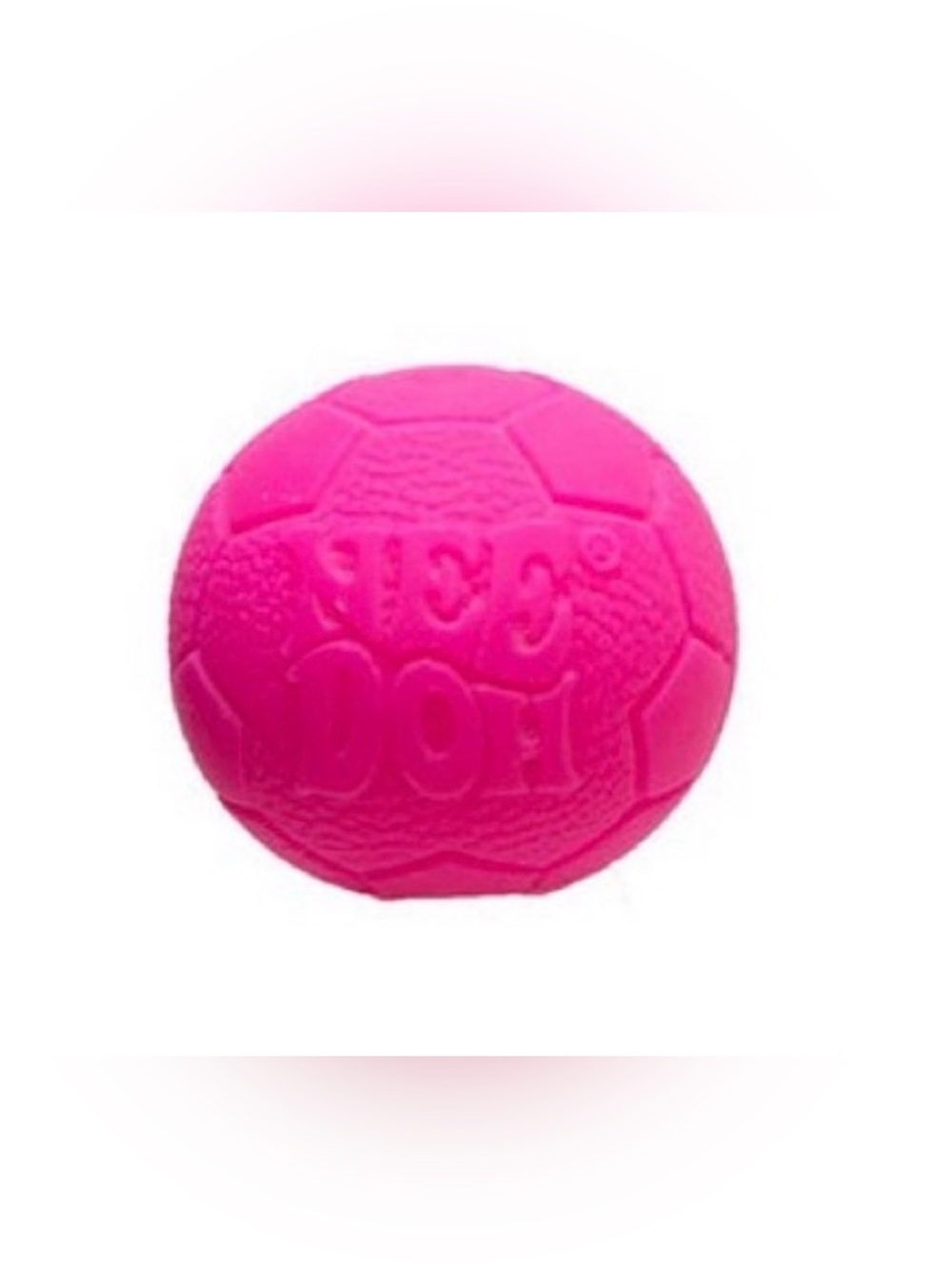 Needoh Hot Shots Teenie 4 pack Squishy Squeezy Fidget Toy Pink Blue Football - Picture 13 of 14